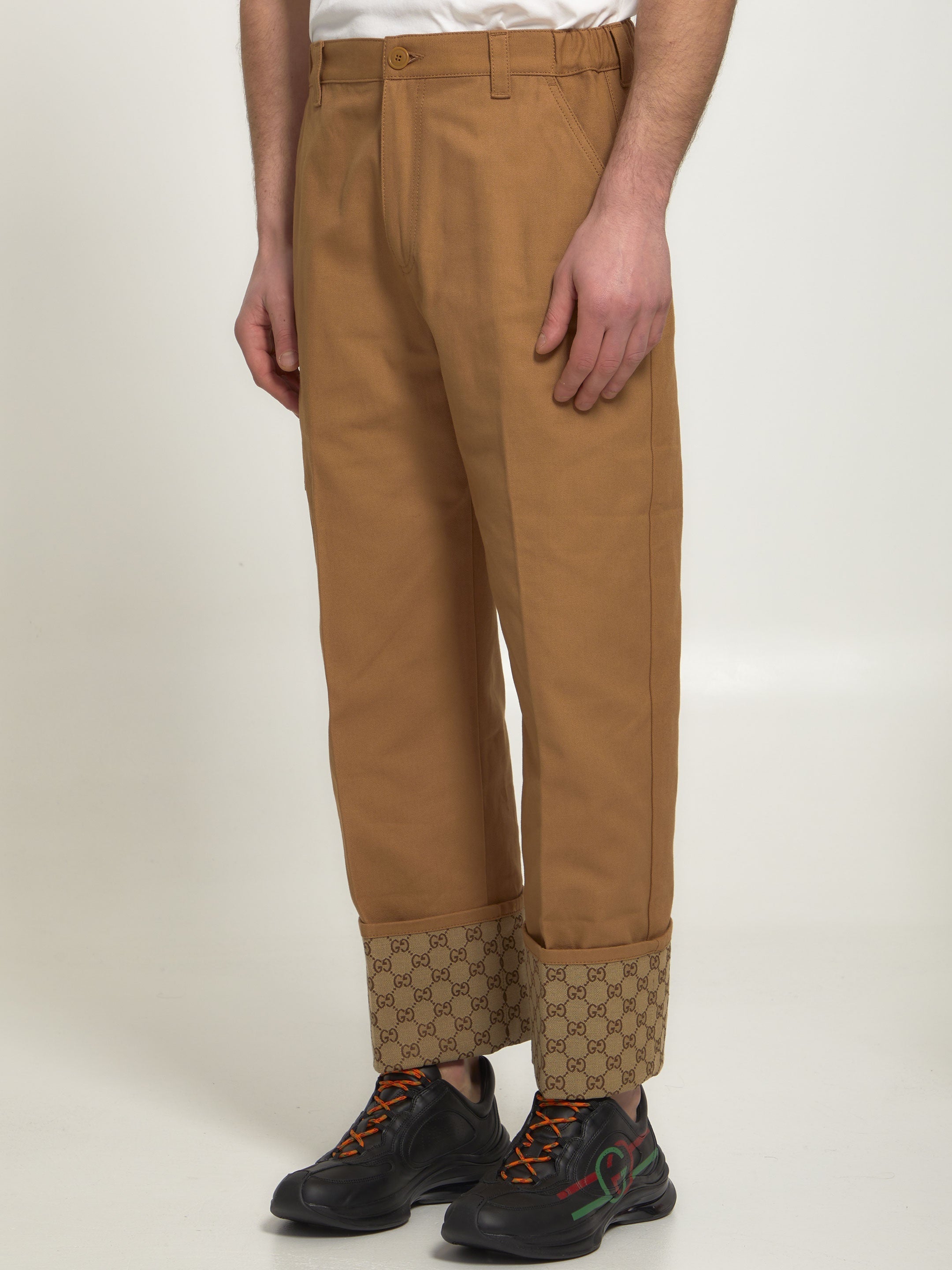 GUCCI-OUTLET-SALE-Beige-trousers-with-GG-cuff-Hosen-ARCHIVE-COLLECTION-2.jpg