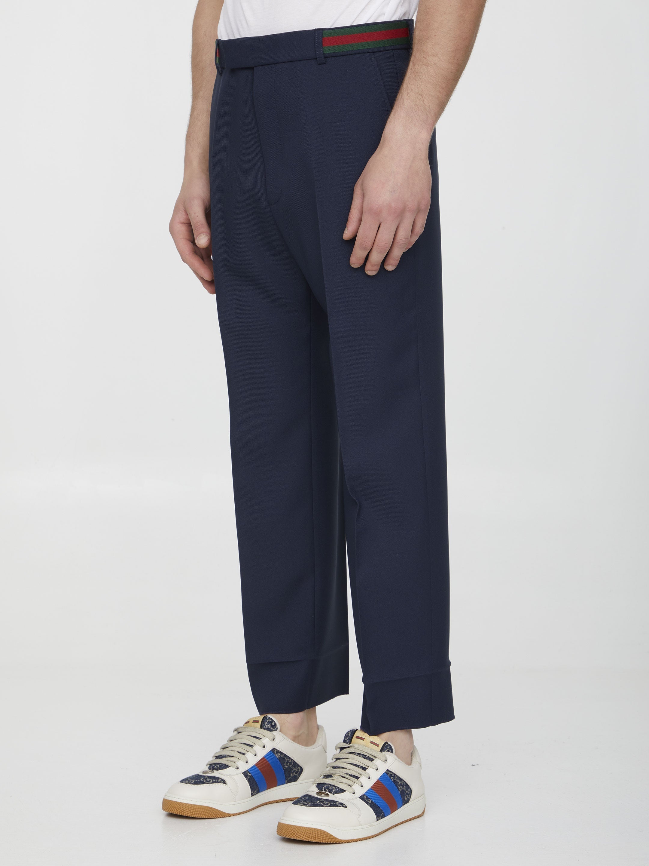 Fluid drill trousers