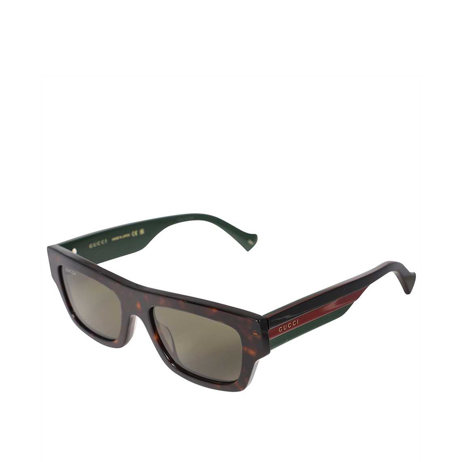 GUCCI Rectangular Frame Sunglasses
