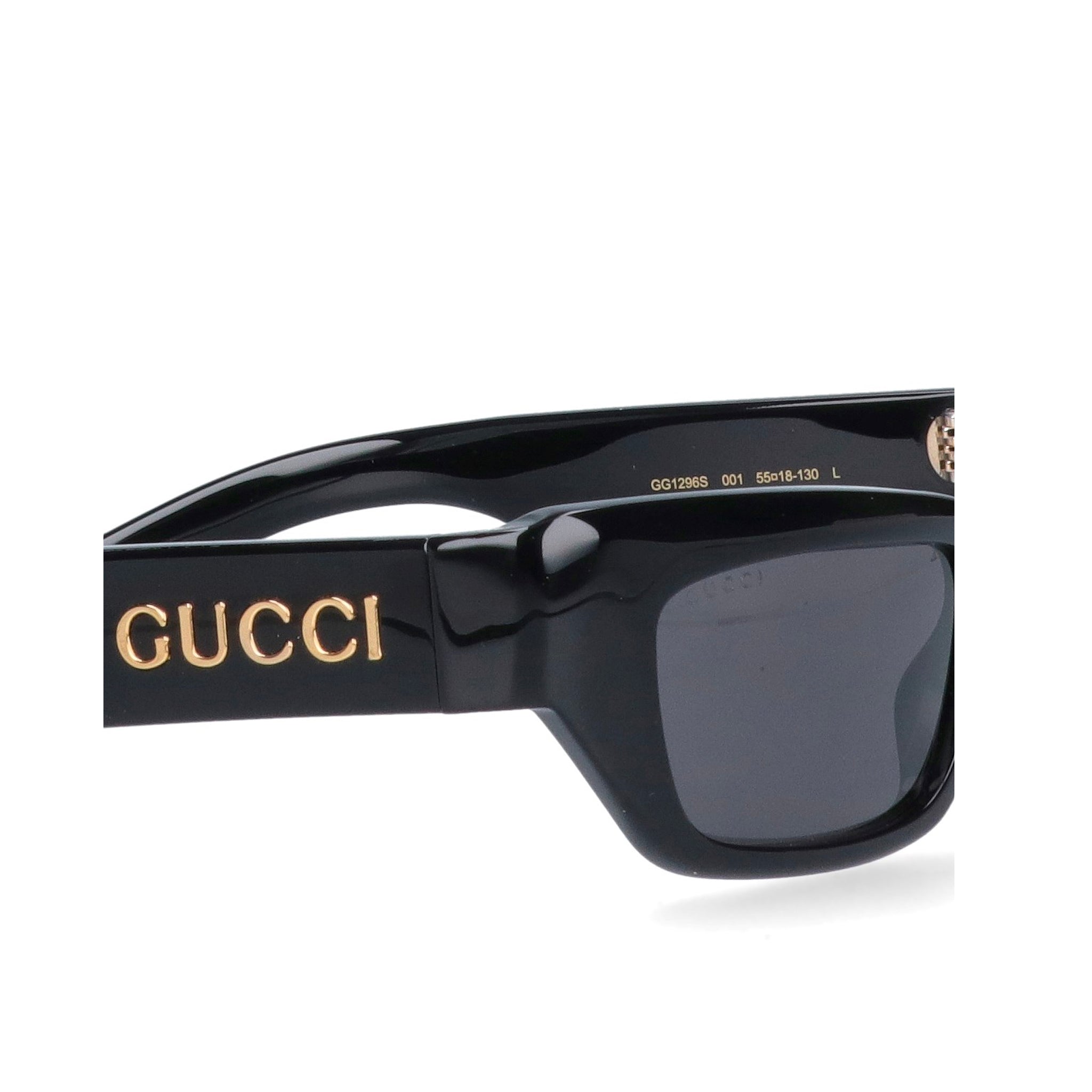 Gucci Logo Rectangular Sunglasses