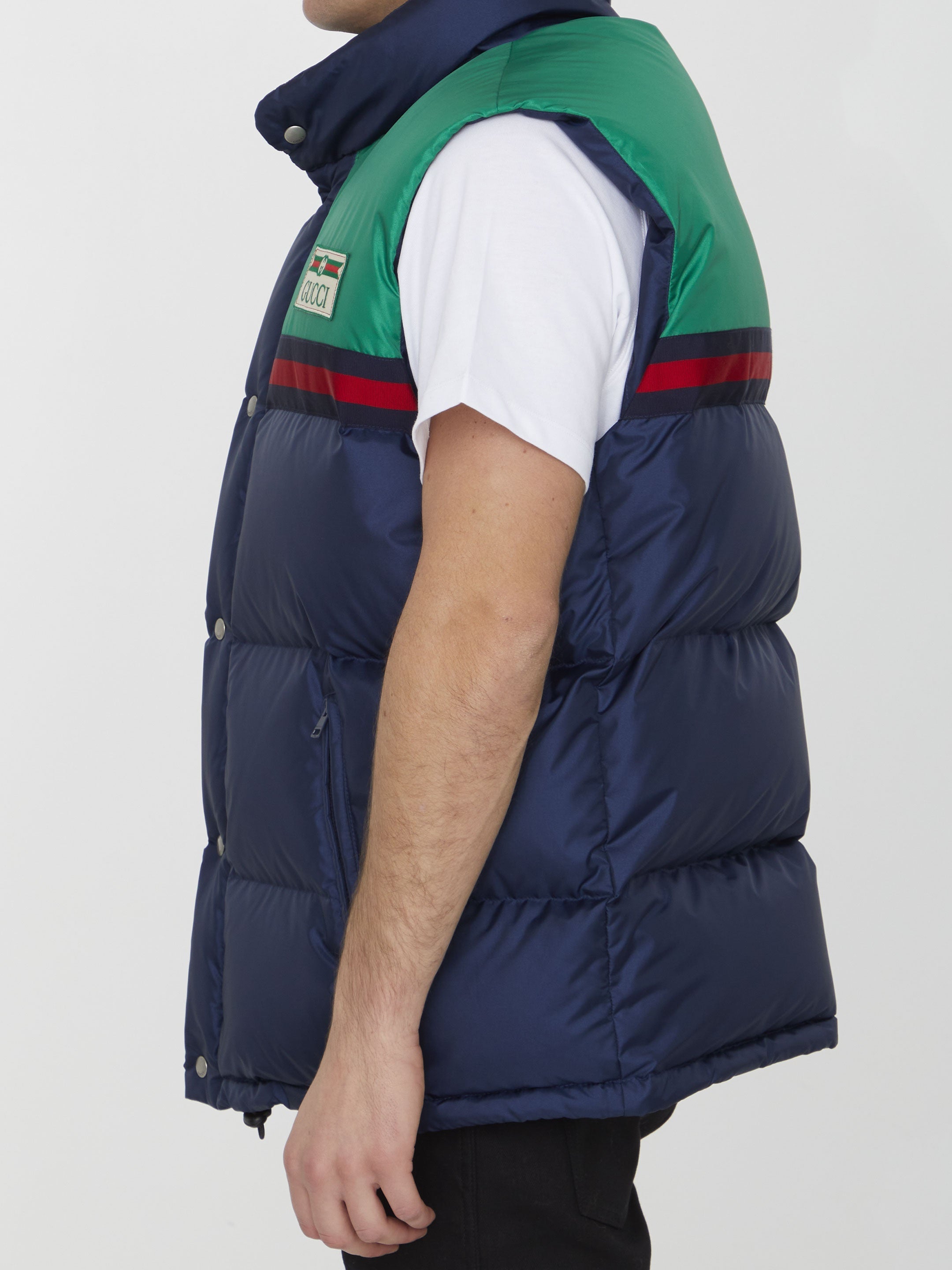 Nylon padded vest
