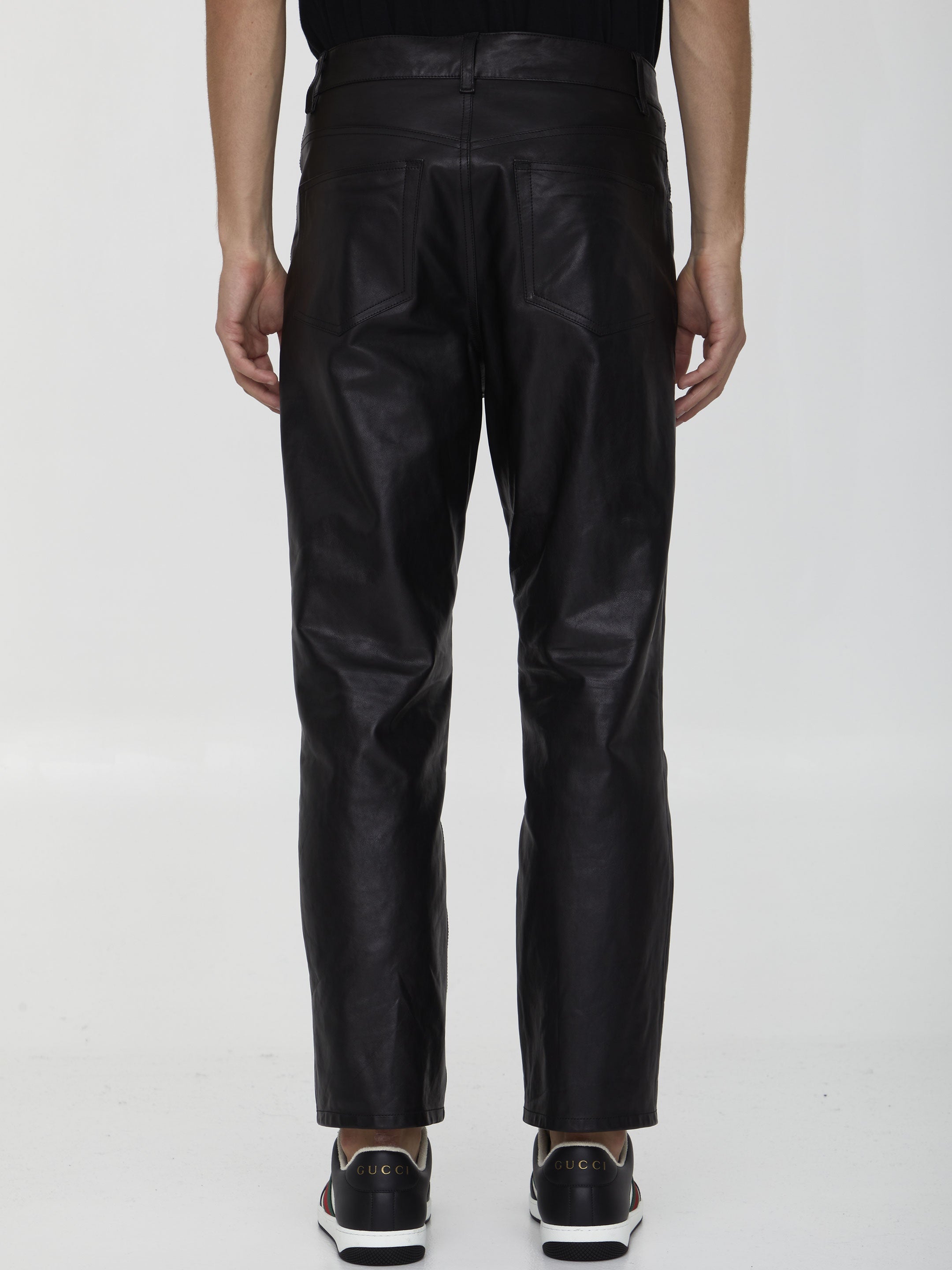 GUCCI-OUTLET-SALE-Shiny-leather-trousers-Hosen-48-BLACK-ARCHIVE-COLLECTION-4.jpg