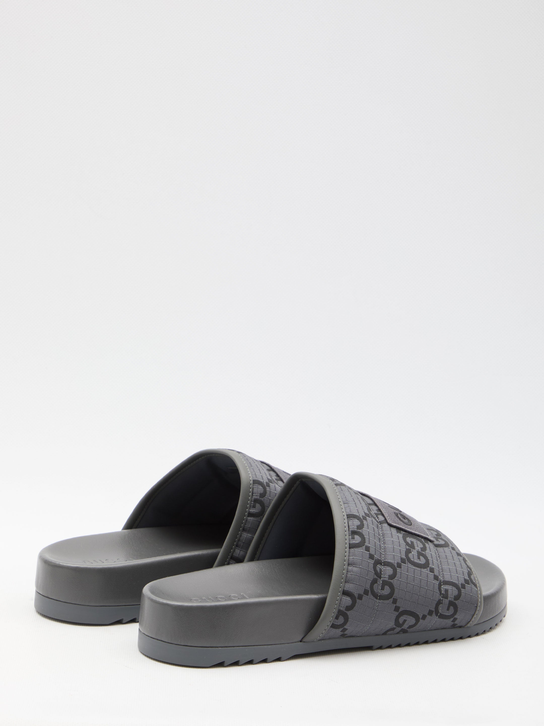 Slider sandals with GG motif