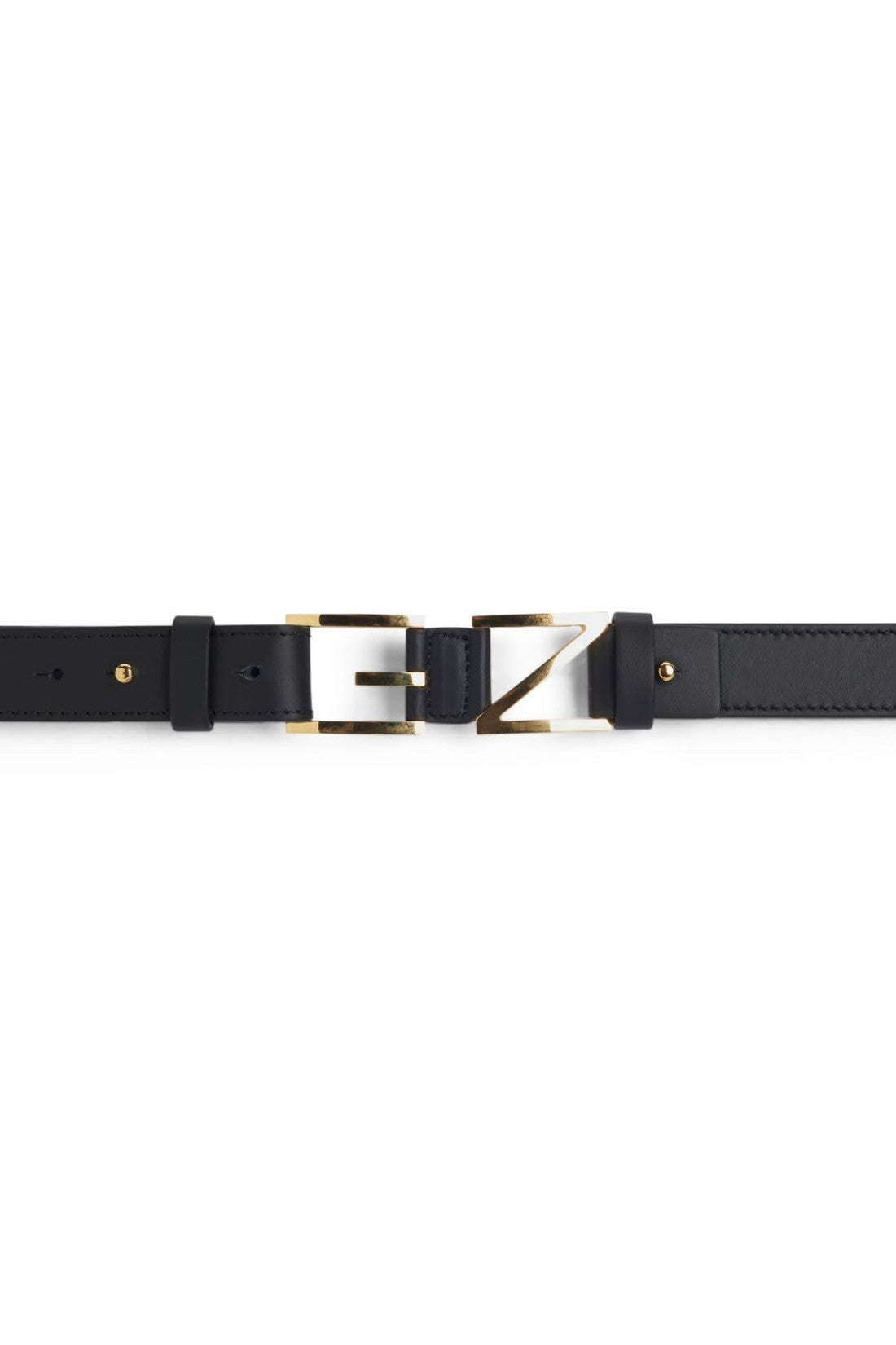 Giuseppe Zanotti-OUTLET-SALE-GZ Block Logo Belt-ARCHIVIST