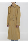 BURBERRY-OUTLET-SALE-Gabardine long trench coat-ARCHIVIST