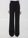 DOLCE&GABBANA-OUTLET-SALE-Gabardine tuxedo pants-ARCHIVIST