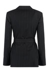 Max Mara-OUTLET-SALE-Gabbia Double-breasted wool blazer-ARCHIVIST