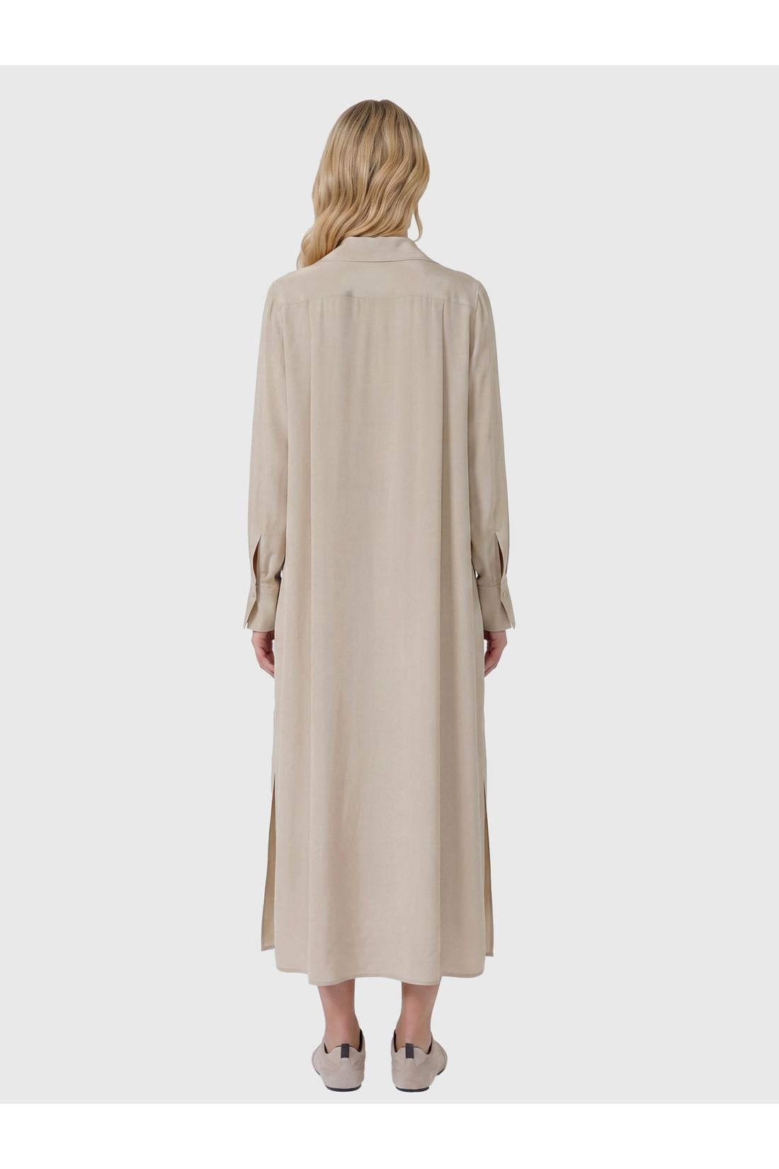 Max mara-OUTLET-SALE-Gambero silk polo dress-ARCHIVIST