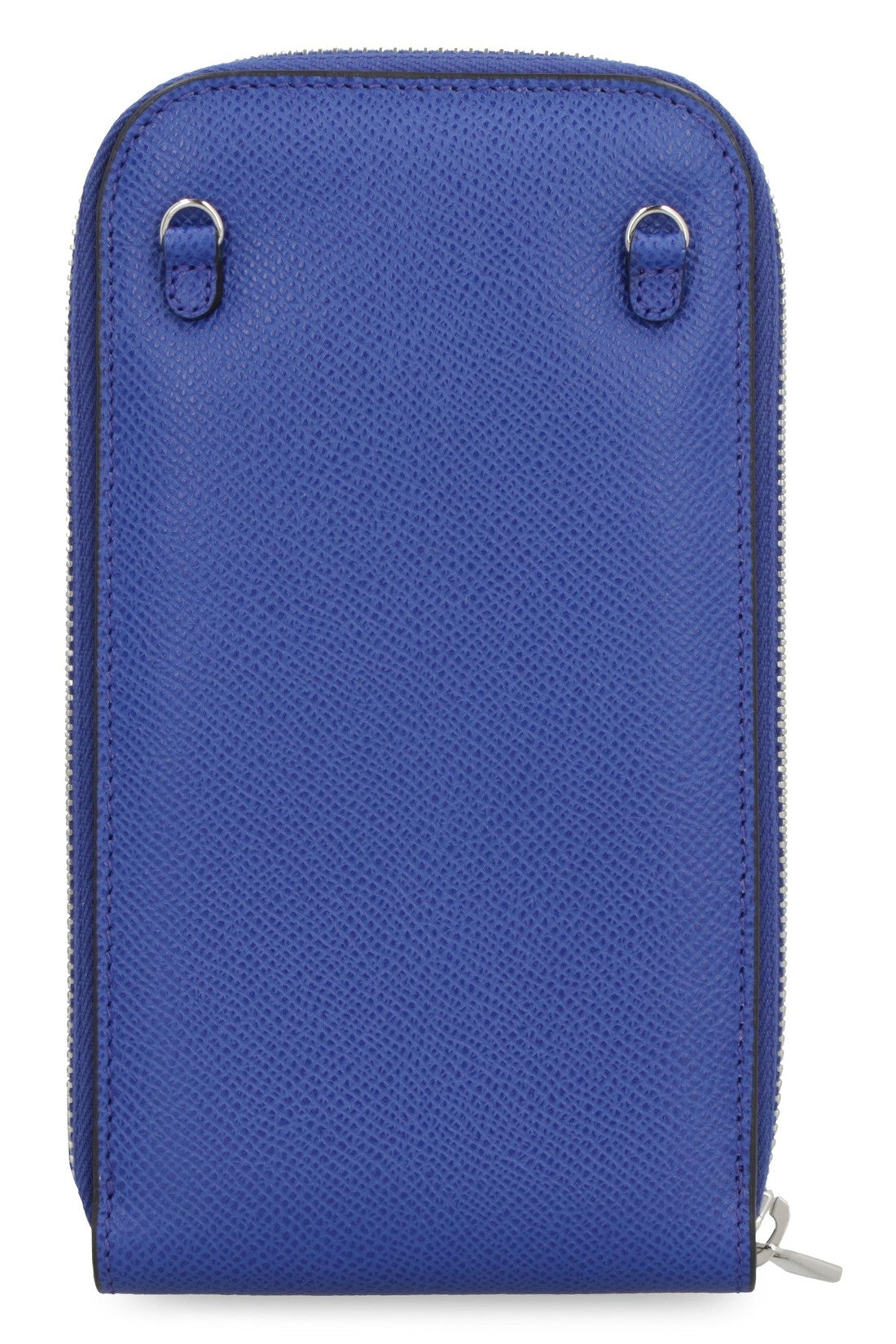 FERRAGAMO-OUTLET-SALE-Gancini leather mobile phone case-ARCHIVIST