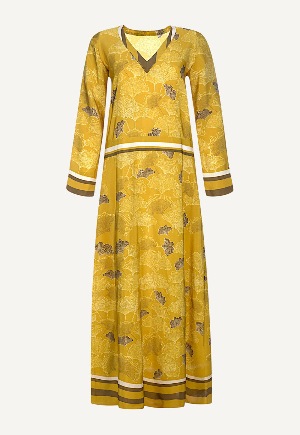 The Gari Dress-Kleider & Röcke-Antonia Zander-OUTLET-XS-gold-ARCHIVIST-ARCHIVE-SALE