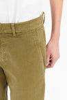 Odeeh-Garment Washed Gab Hose, Olive-Hosen-Black-Deal-Outlet-by-ARCHIVIST