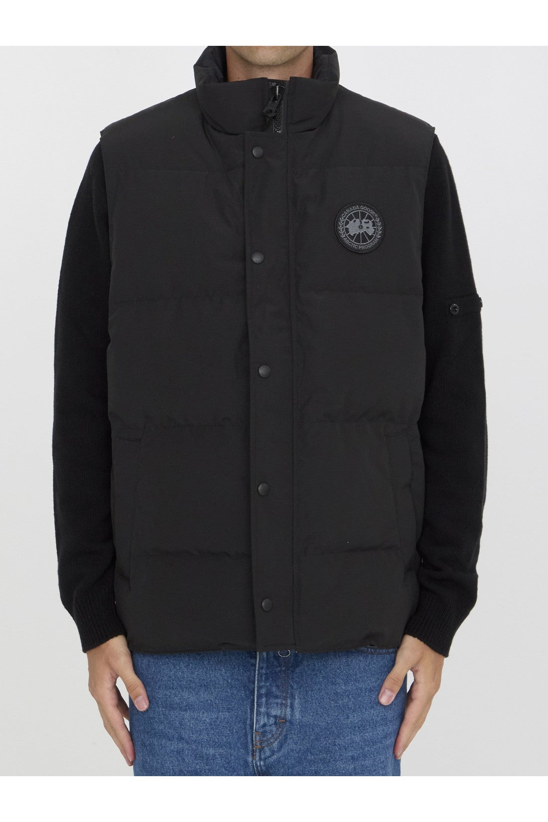 CANADA GOOSE-OUTLET-SALE-Garson Black Label gilet-ARCHIVIST