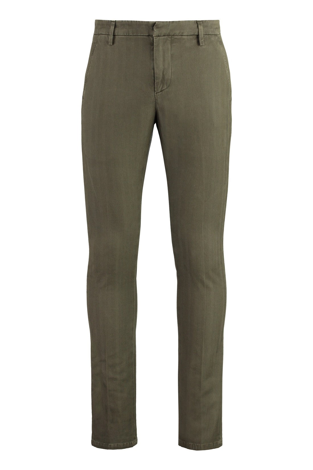 Dondup-OUTLET-SALE-Gaubert cotton blend trousers-ARCHIVIST