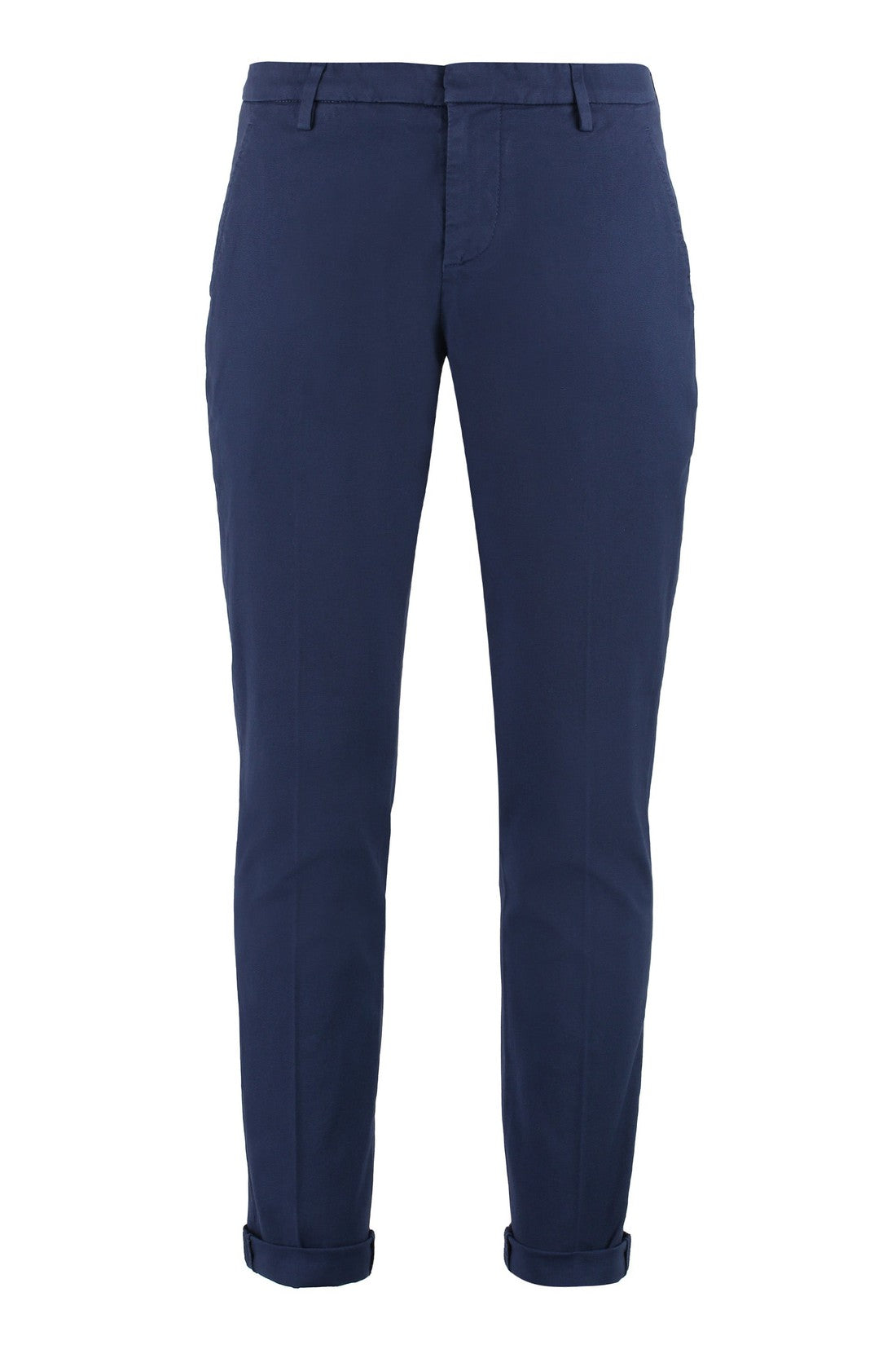 Dondup-OUTLET-SALE-Gaubert stretch cotton chino trousers-ARCHIVIST