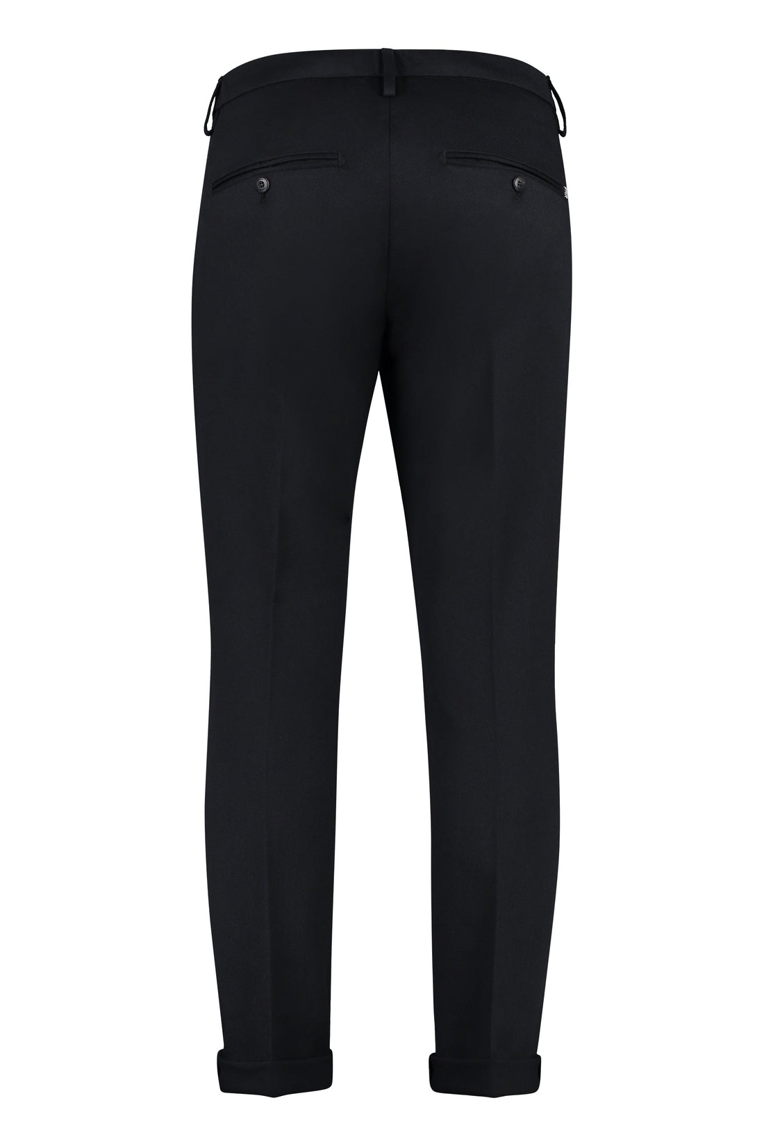 Dondup-OUTLET-SALE-Gaubert wool and cotton trousers-ARCHIVIST