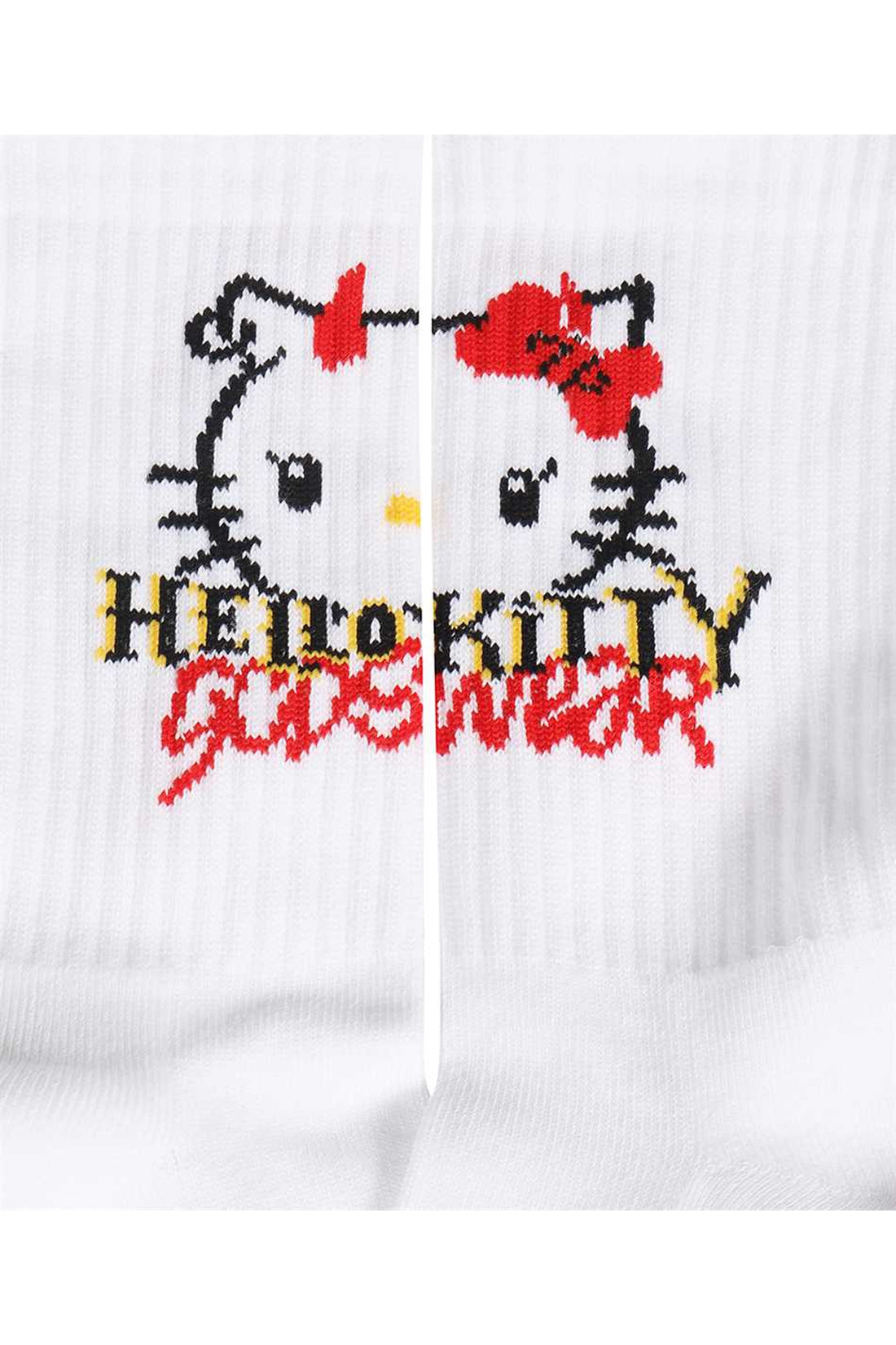 GCDS-OUTLET-SALE-Gcds x Hello Kitty - Cotton socks with logo-ARCHIVIST