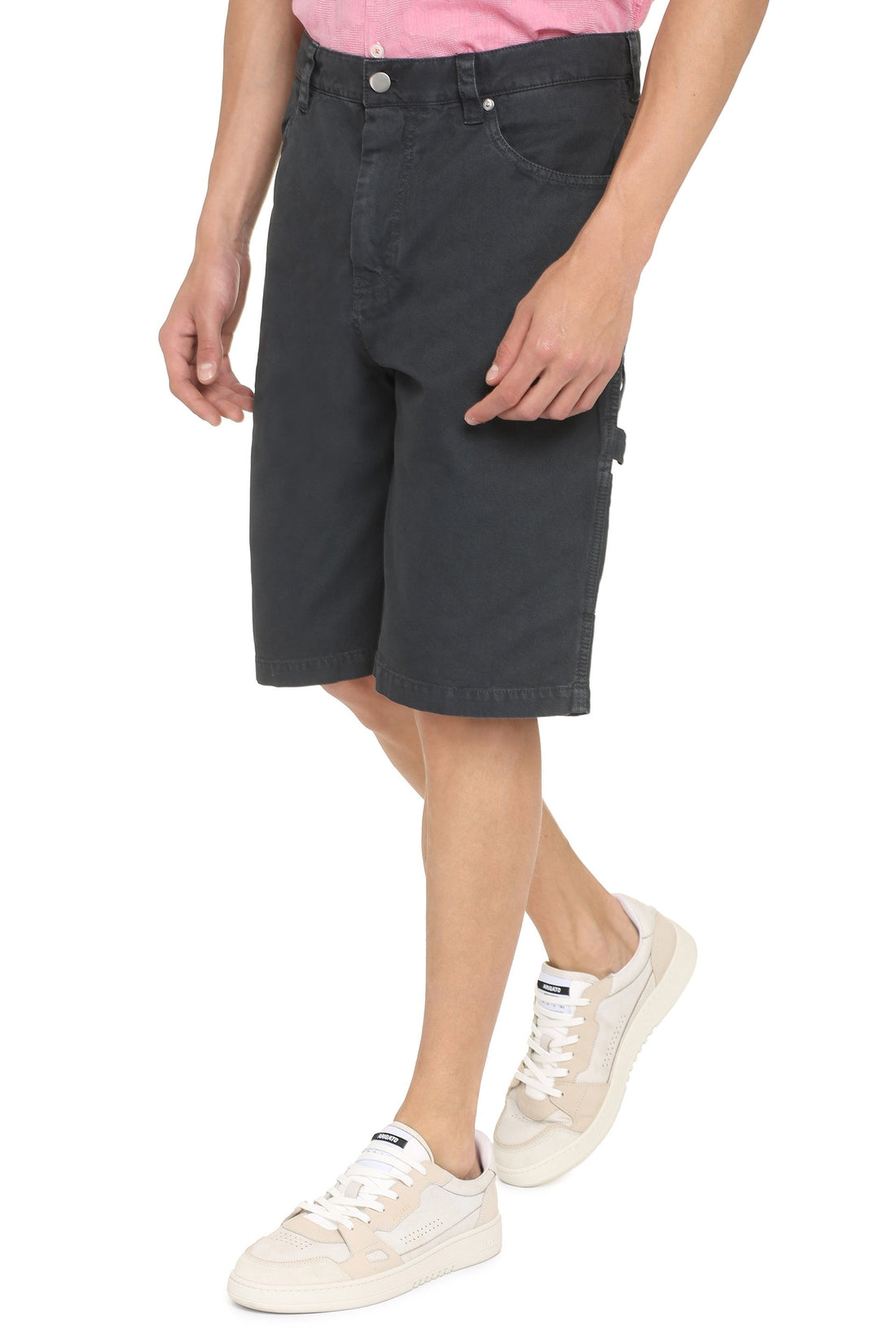 Axel Arigato-OUTLET-SALE-Gear cotton bermuda shorts-ARCHIVIST