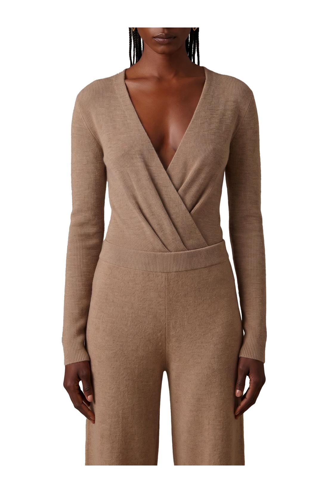 Max Mara-OUTLET-SALE-Gelato bodysuit in cashmere yarn-ARCHIVIST