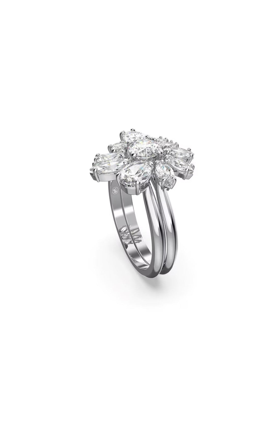 Swarovski-OUTLET-SALE-Gema Flower Cocktail Ring-ARCHIVIST