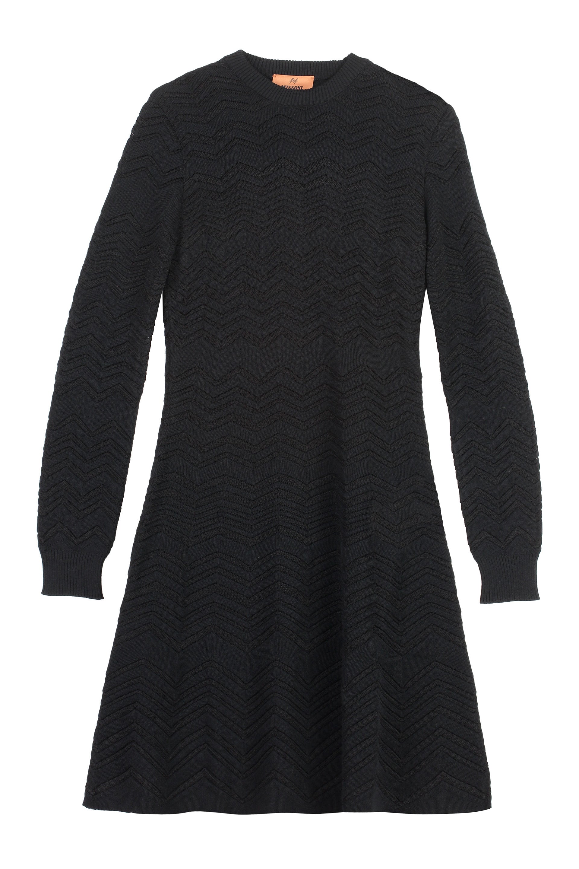 Missoni-OUTLET-SALE-Geometric jacquard wool dress-ARCHIVIST