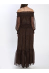 Self Portrait-OUTLET-SALE-Georgette maxi dress-ARCHIVIST