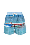 Palm Angels-OUTLET-SALE-Getty Speedyboat Logo Swim Shorts-ARCHIVIST