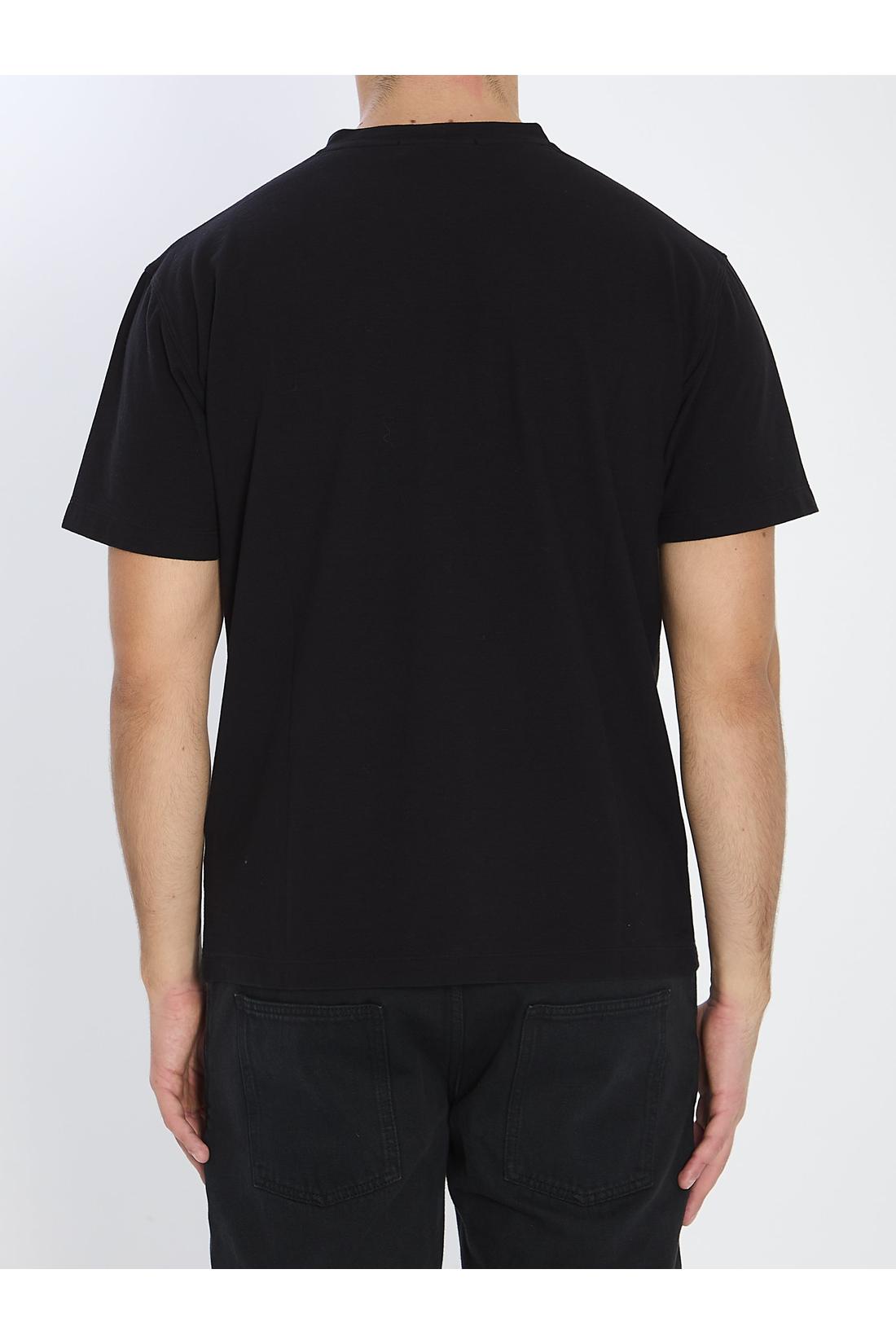 Stone Island-OUTLET-SALE-Ghost Piece cotton T-shirt-ARCHIVIST