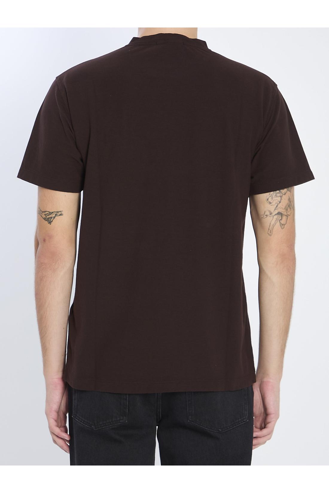 Stone Island-OUTLET-SALE-Ghost Piece cotton T-shirt-ARCHIVIST