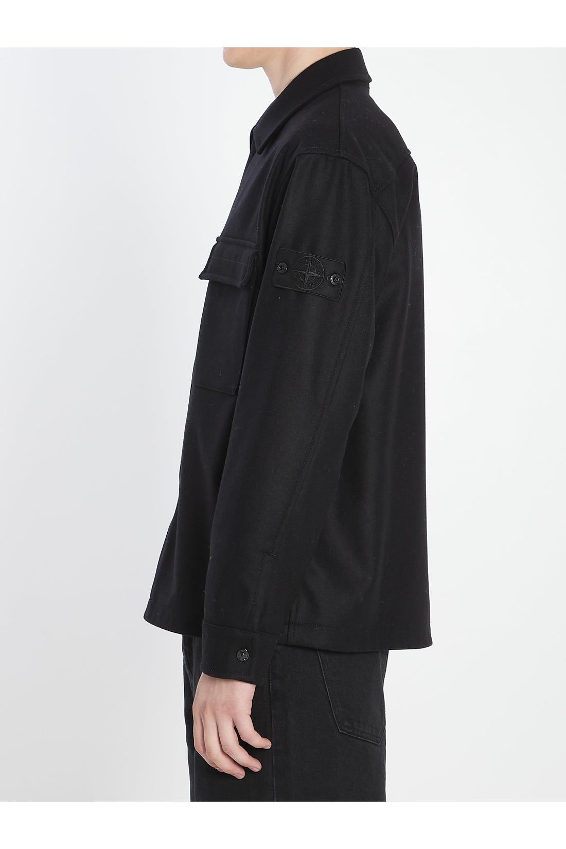 Stone Island-OUTLET-SALE-Ghost Piece shirt-ARCHIVIST