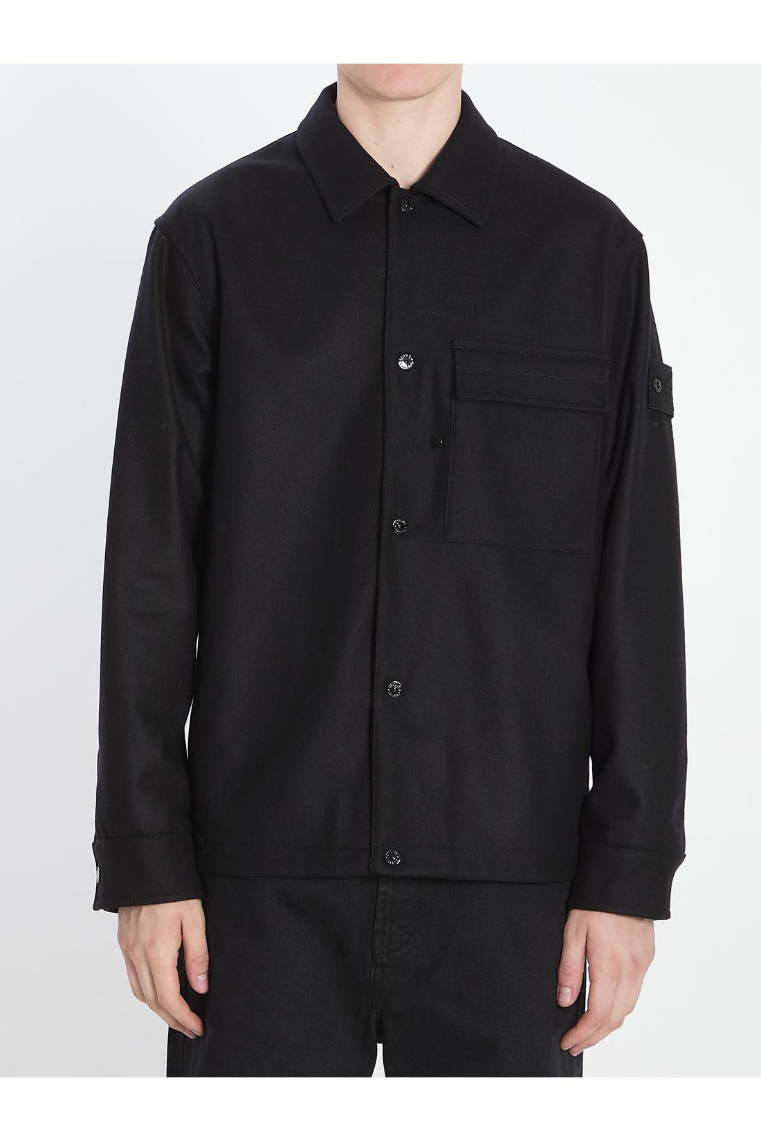 Stone Island-OUTLET-SALE-Ghost Piece shirt-ARCHIVIST