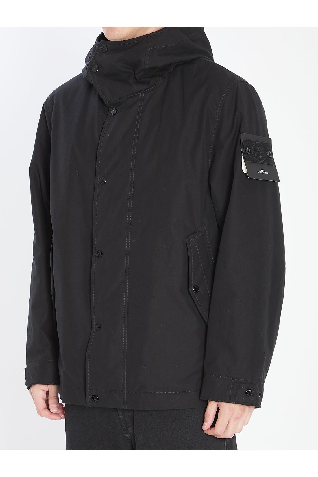 Stone Island-OUTLET-SALE-Ghost Piece short parka-ARCHIVIST