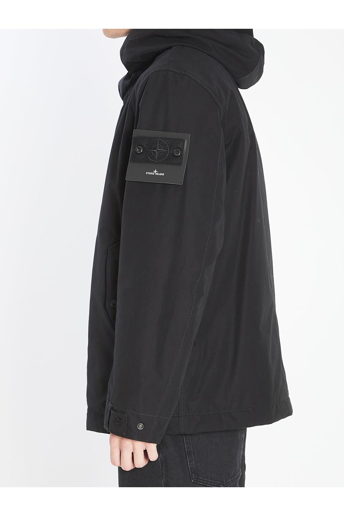 Stone Island-OUTLET-SALE-Ghost Piece short parka-ARCHIVIST