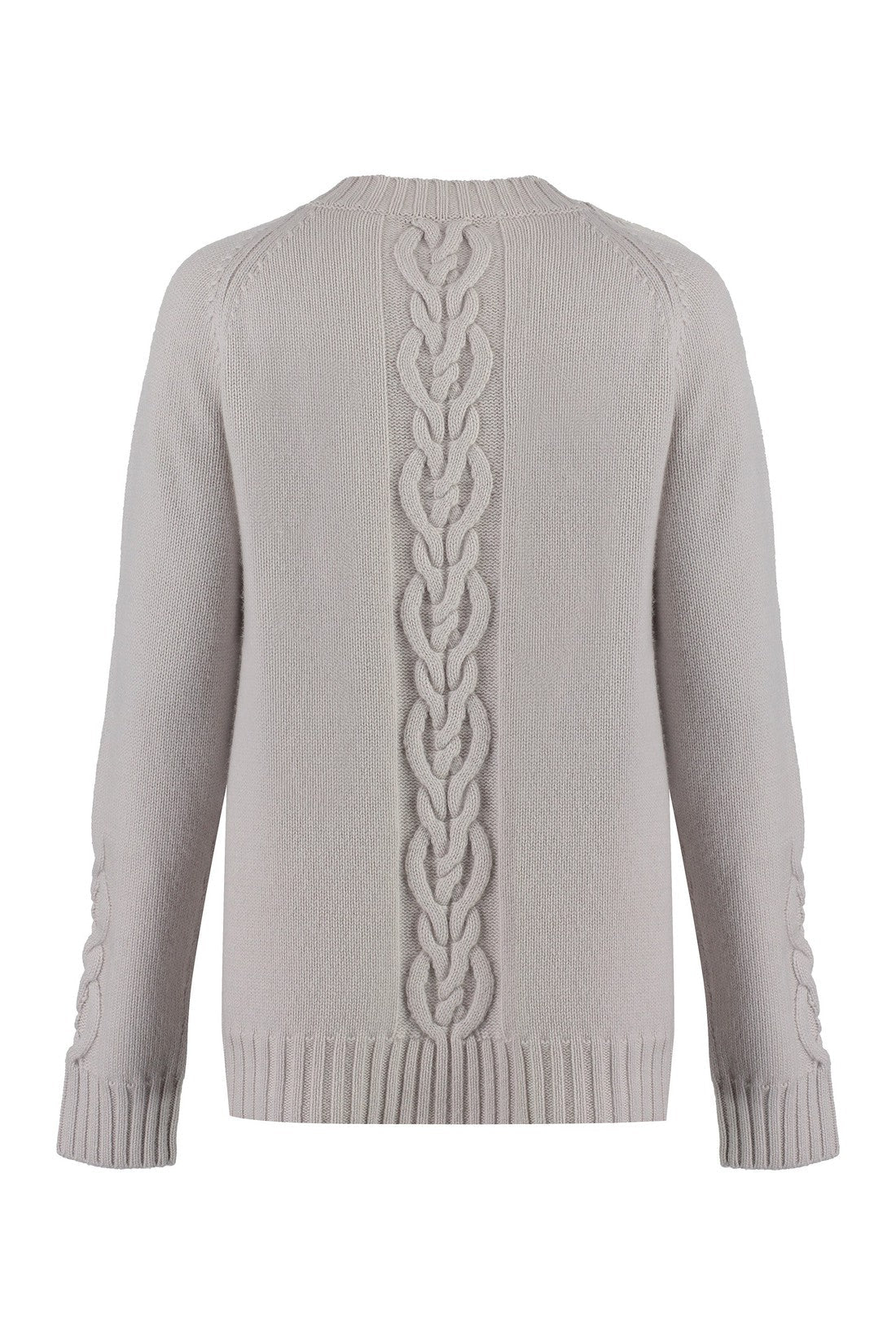 S MAX MARA-OUTLET-SALE-Ginny wool-blend crew-neck sweater-ARCHIVIST