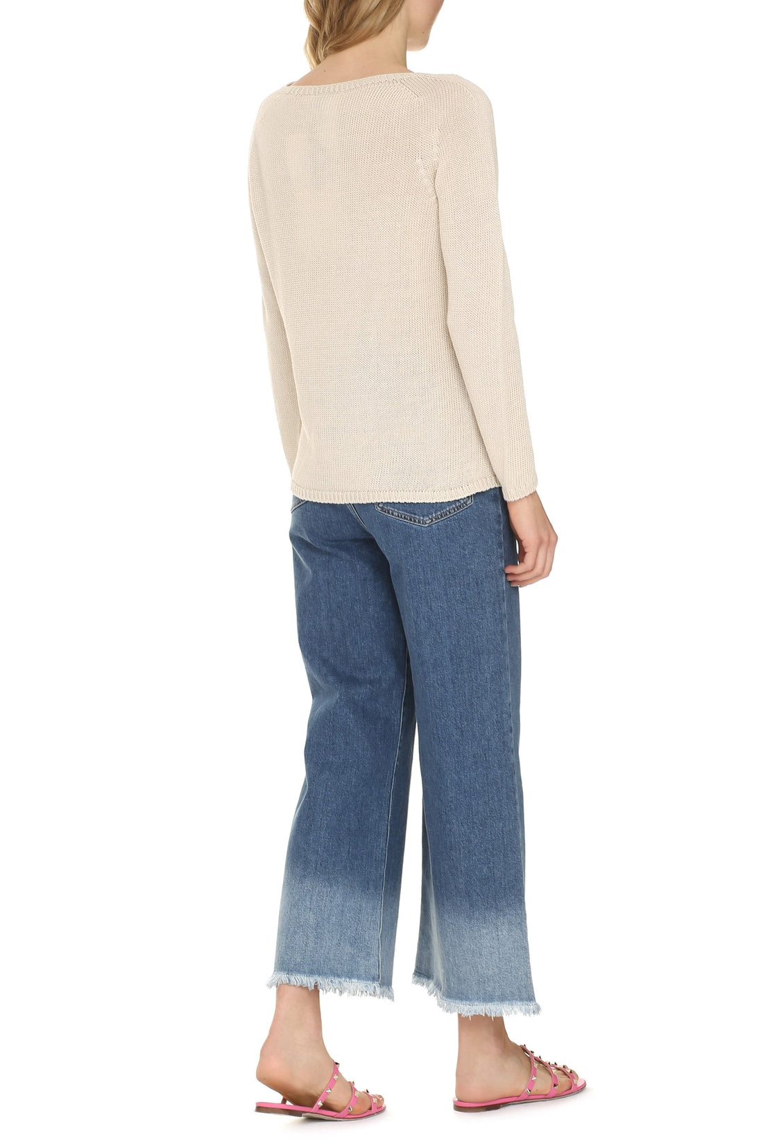 S MAX MARA-OUTLET-SALE-Giolino linen sweater-ARCHIVIST