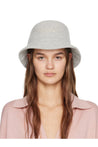 Isabel Marant-OUTLET-SALE-Giorgia Wool Felt Logo Bucket Hat-ARCHIVIST