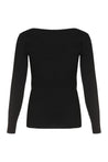 Pinko-OUTLET-SALE-Giraffa ribbed knit top-ARCHIVIST