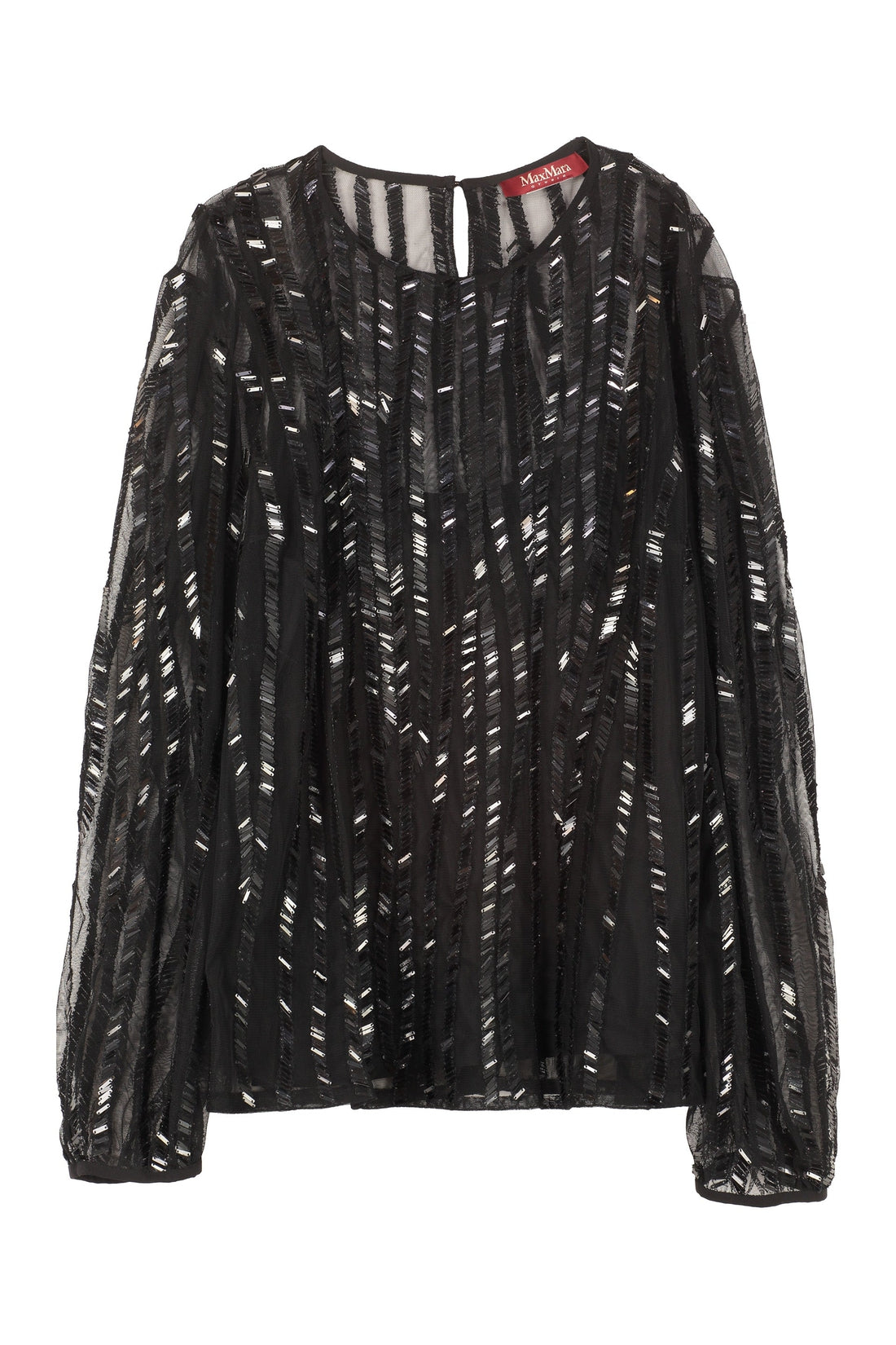 Max Mara Studio-OUTLET-SALE-Girl embroidered blouse-ARCHIVIST