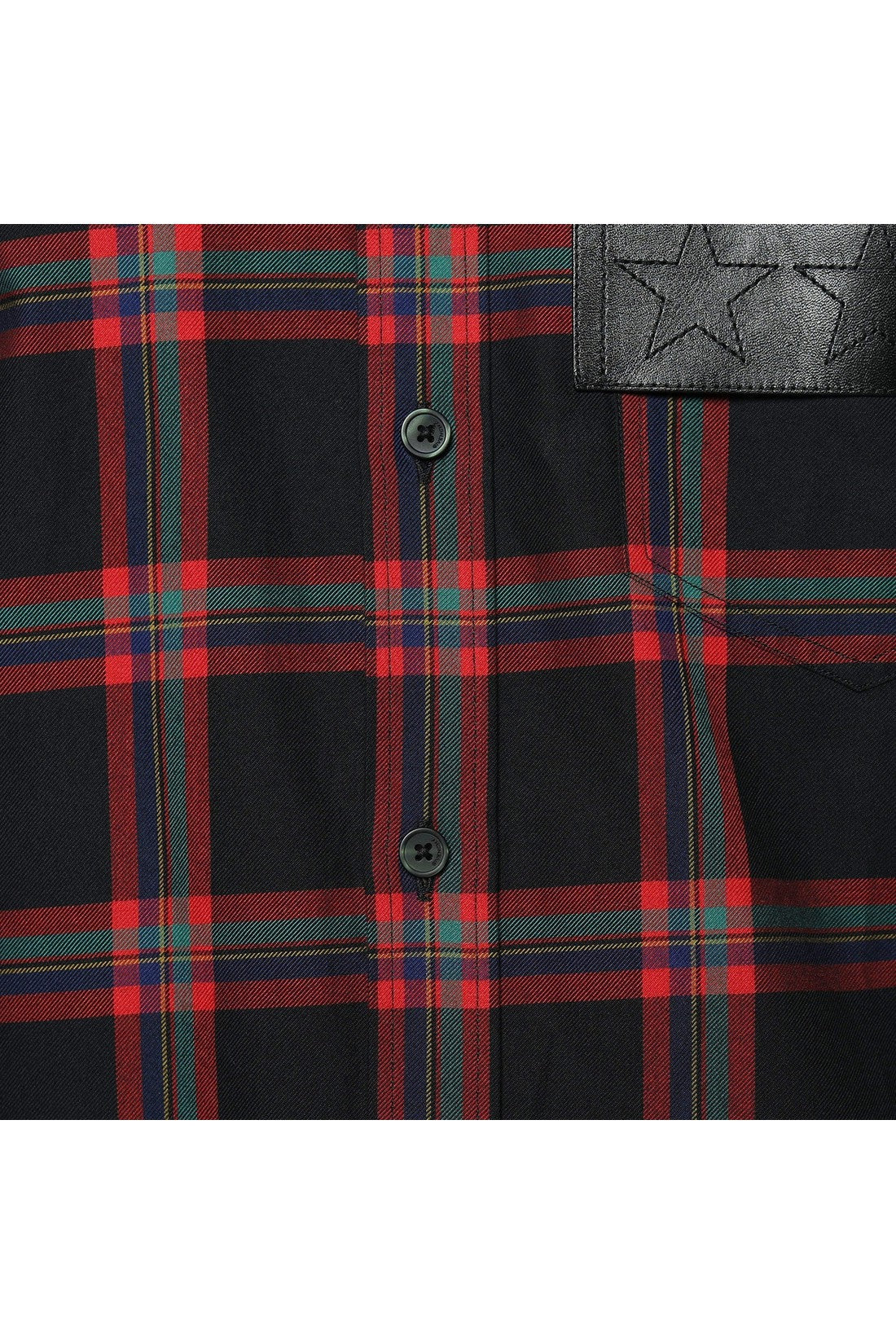 GIVENCHY-OUTLET-SALE-Givenchy Cotton Checked Shirt-ARCHIVIST