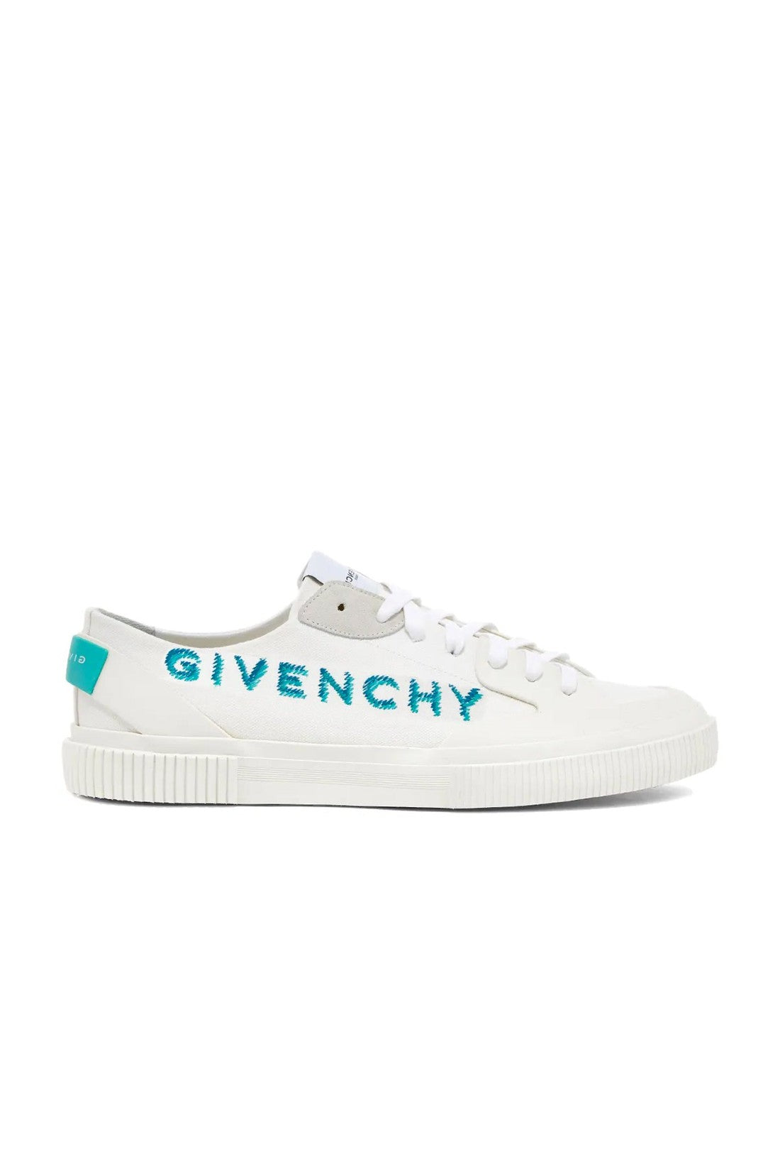 GIVENCHY-OUTLET-SALE-Givenchy Logo Canvas Sneakers-ARCHIVIST