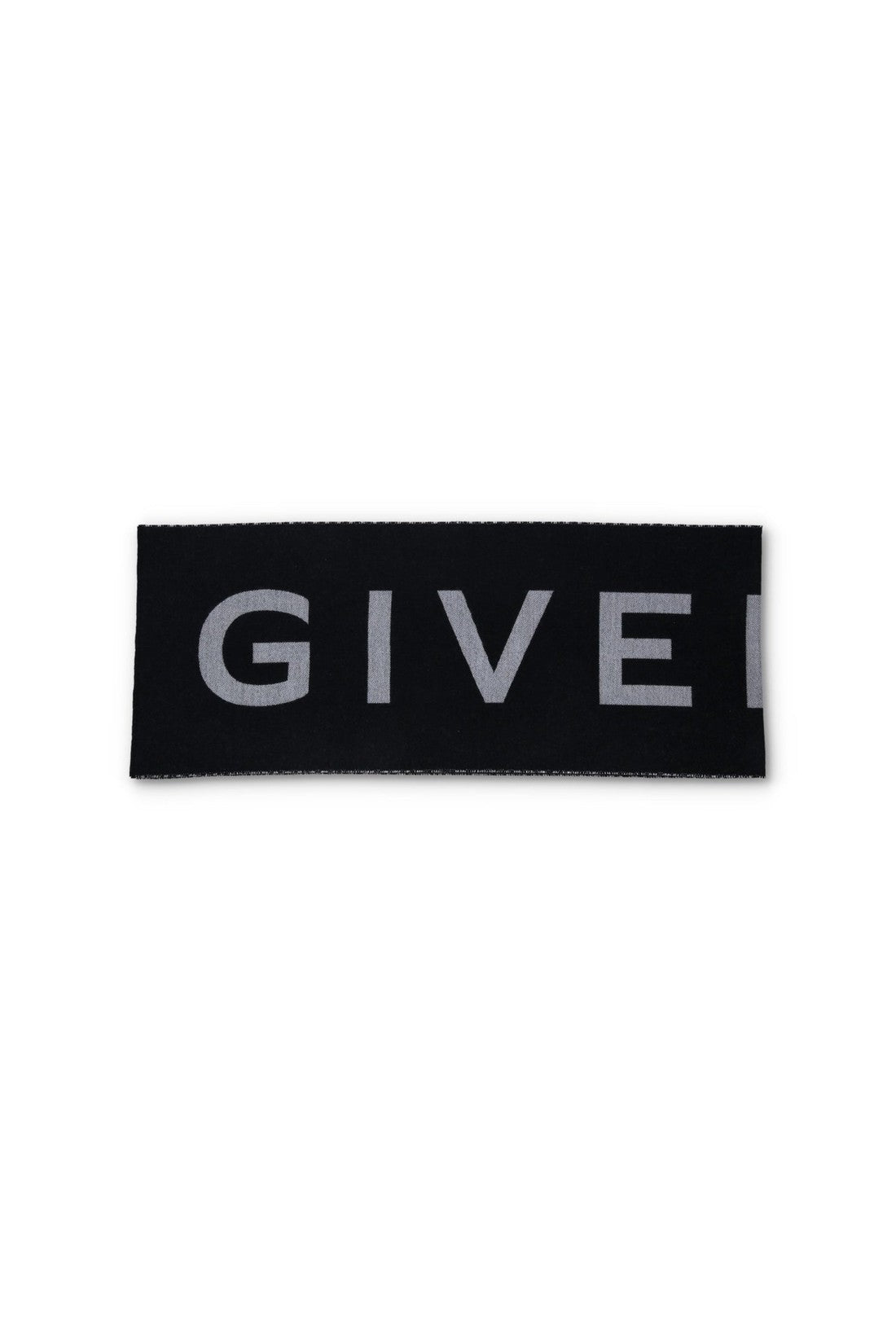 GIVENCHY-OUTLET-SALE-Givenchy Wool Logo Scarf-ARCHIVIST