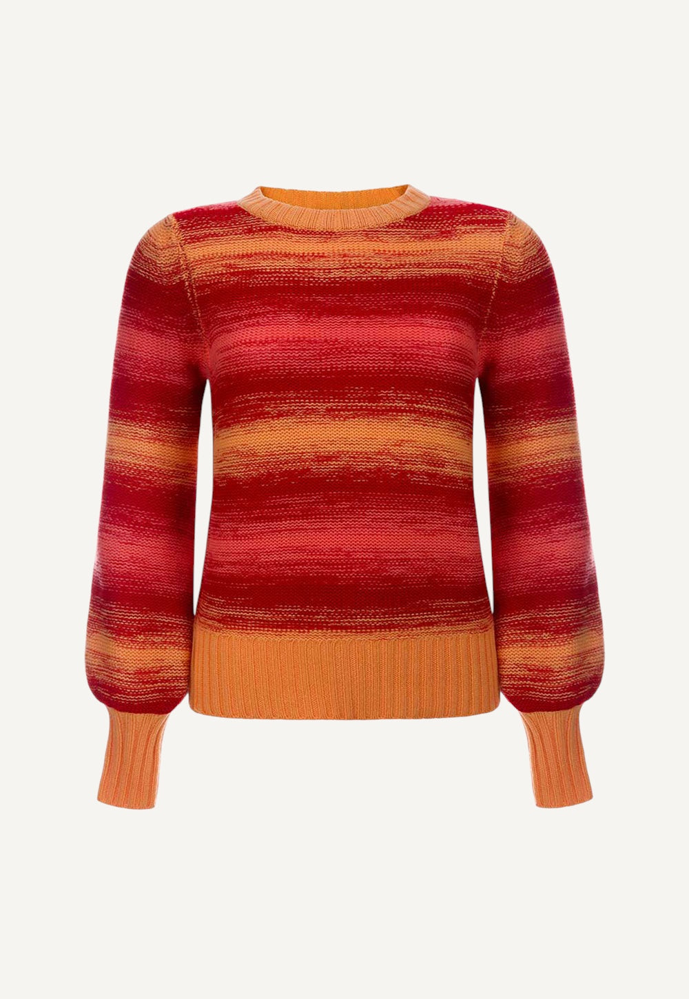 The Glammy Multicolor Sweater-Strick & Pullover-Antonia Zander-OUTLET-XS-peach/red-ARCHIVIST-ARCHIVE-SALE
