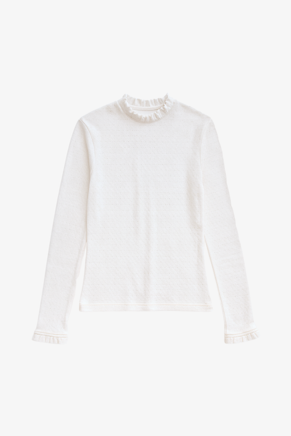 Damen Shirt Glanz aus Viscosejersey-Shirts-Felicitas-OUTLET-34-ecru-ARCHIVIST-ARCHIVE-SALE