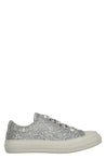 Love Moschino-OUTLET-SALE-Glitter low-top sneakers-ARCHIVIST