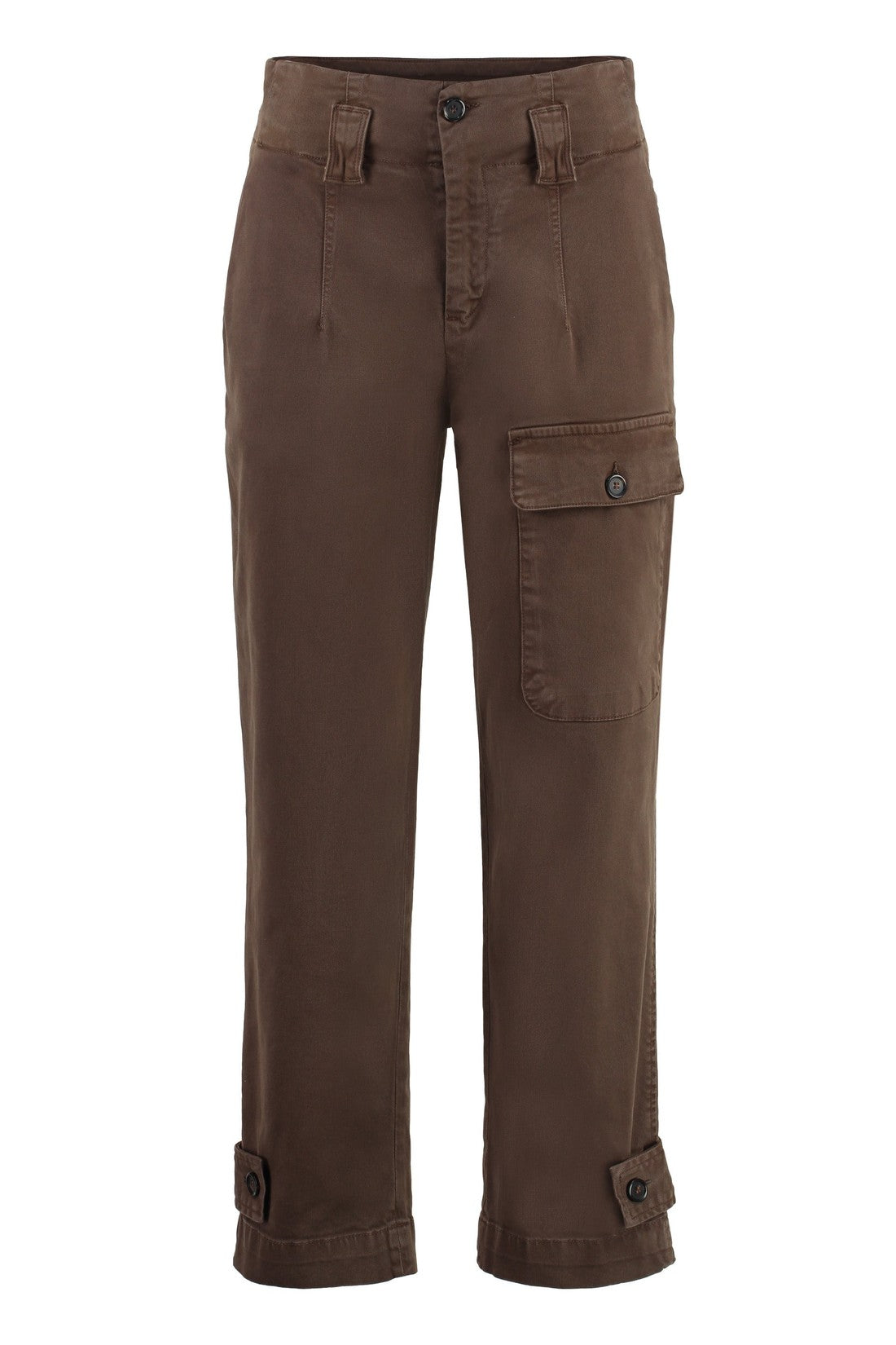 Pinko-OUTLET-SALE-Globo stretch cotton cargo trousers-ARCHIVIST
