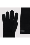 SAINT LAURENT-OUTLET-SALE-Glove Schwarz-ARCHIVIST