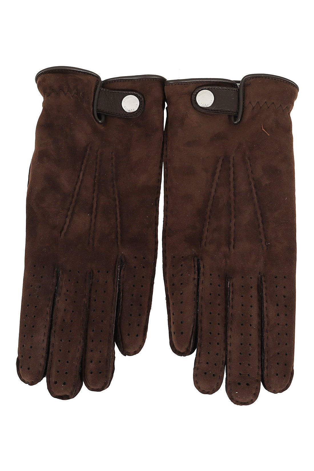 BRUNELLO CUCINELLI-OUTLET-SALE-Gloves BRAUN-ARCHIVIST