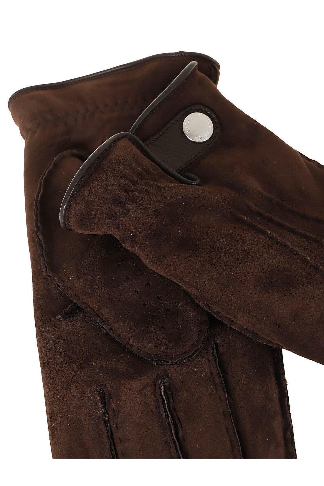 BRUNELLO CUCINELLI-OUTLET-SALE-Gloves BRAUN-ARCHIVIST