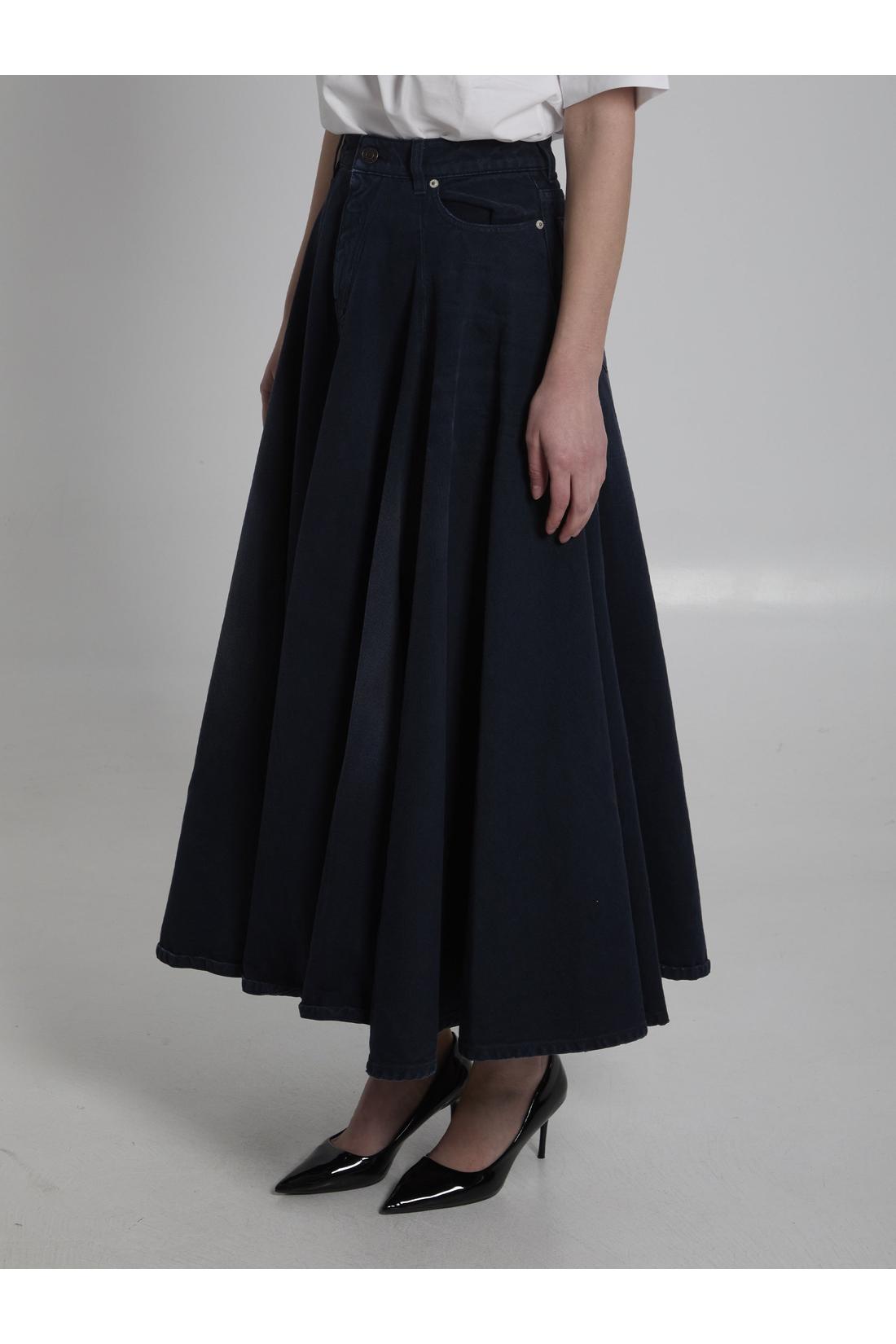 Balenciaga-OUTLET-SALE-Godet maxi skirt-ARCHIVIST