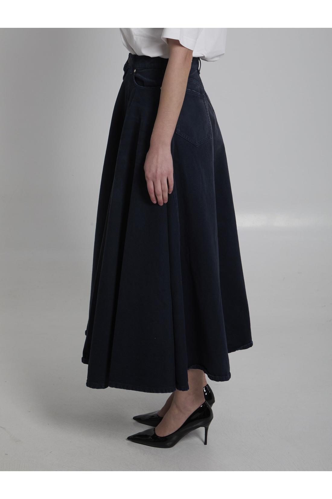 Balenciaga-OUTLET-SALE-Godet maxi skirt-ARCHIVIST