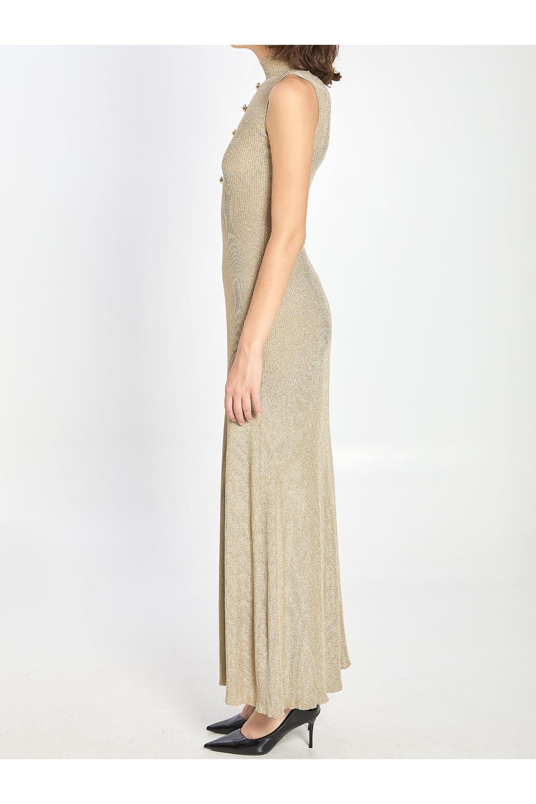 Self Portrait-OUTLET-SALE-Gold maxi dress-ARCHIVIST